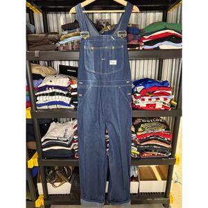 Vintage Sears Denim Overalls 34x30  Made USA Workwear like new